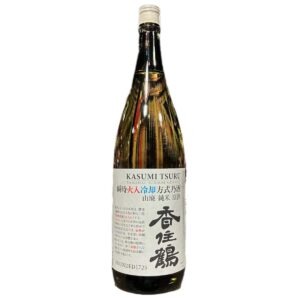 香住鶴 山廃純米原酒 瞬時火入冷却方式乃酒 1800ml
